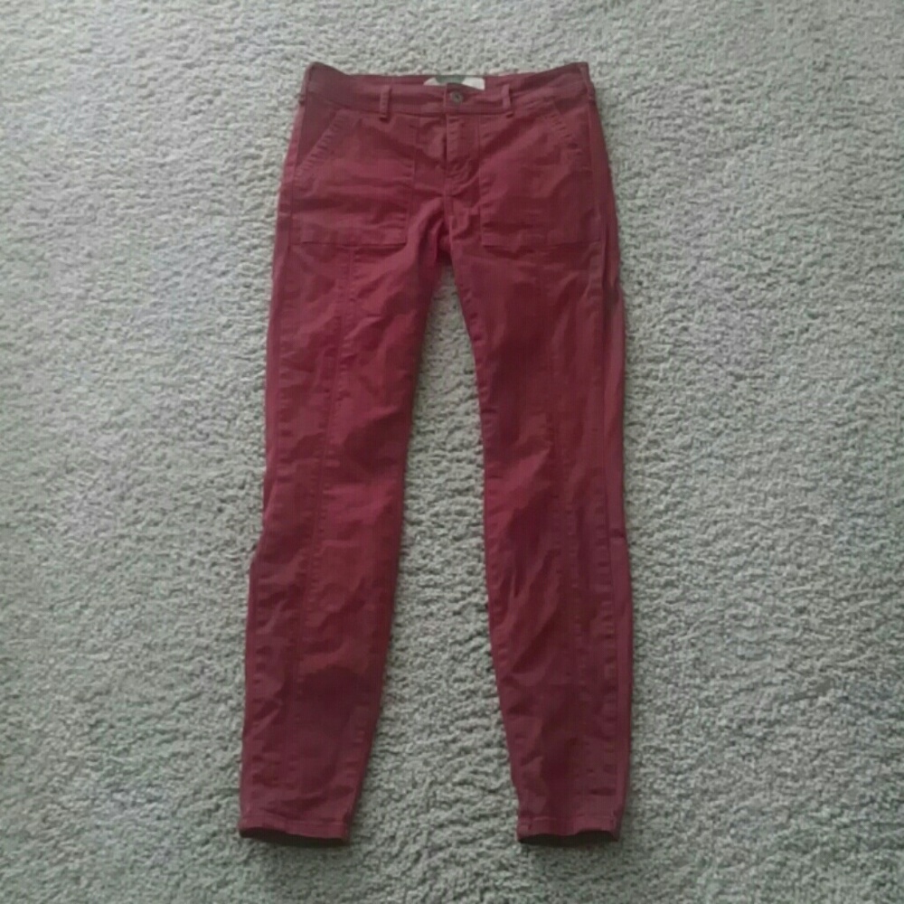 Anthropologie skinny utility pants